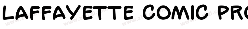 Laffayette Comic Pro字体转换